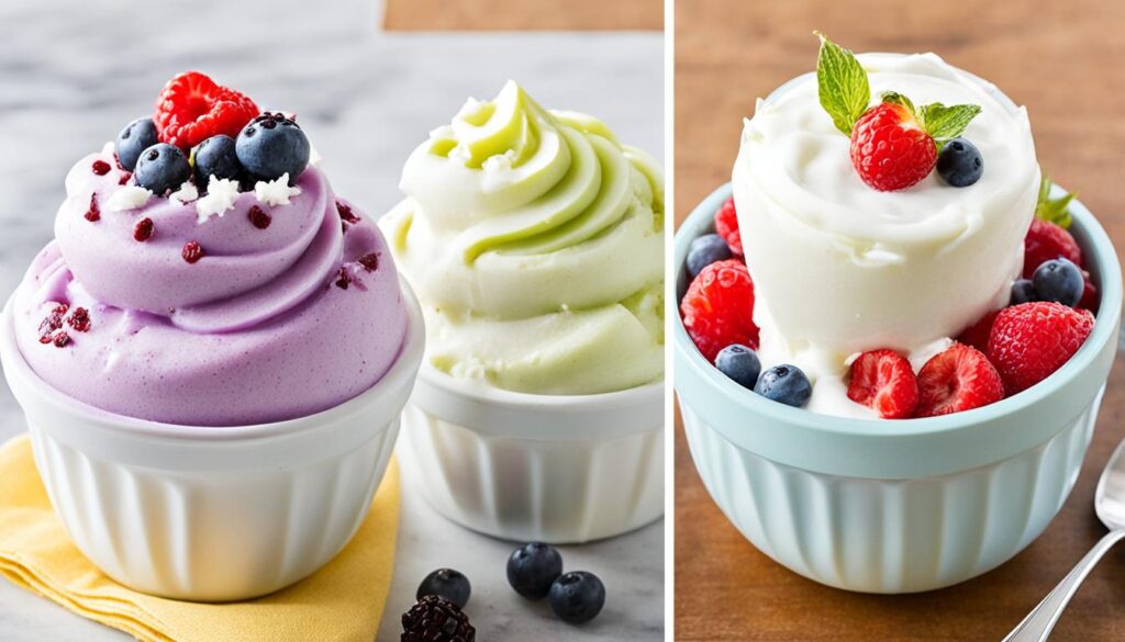 homemade frozen yogurt vs store-bought