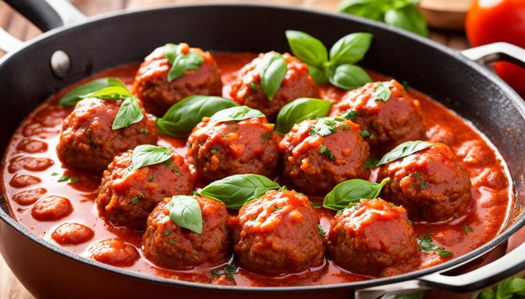 homemade italian meatballs