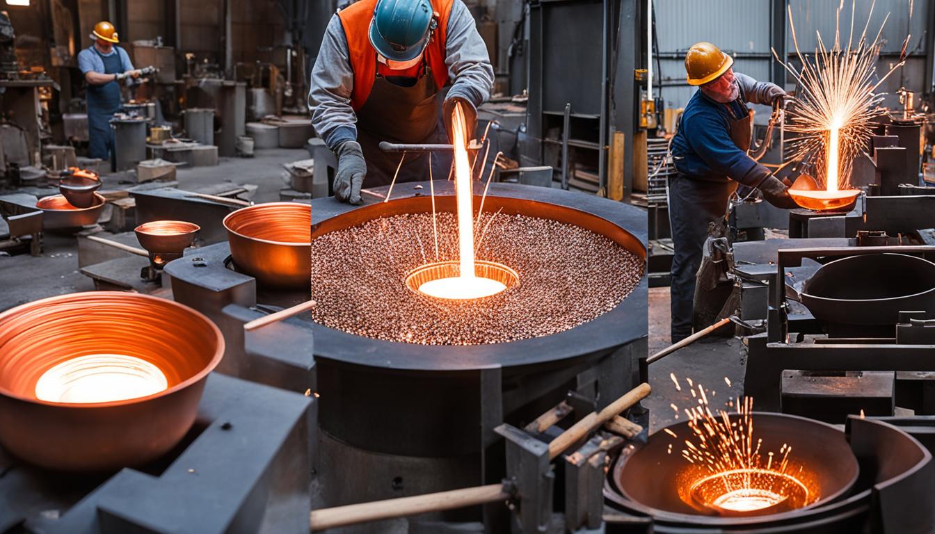 how copper pots are made