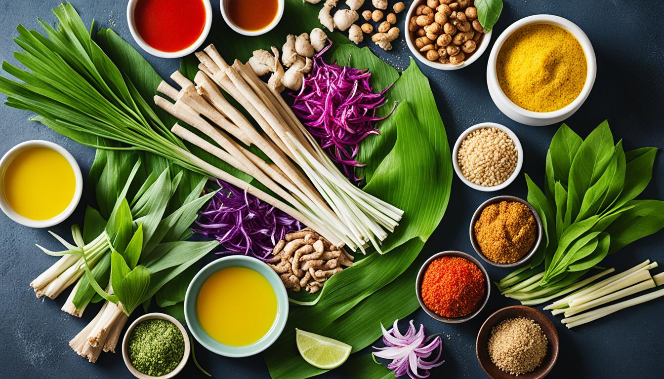 how to build a balanced meal when ordering and cooking thai food