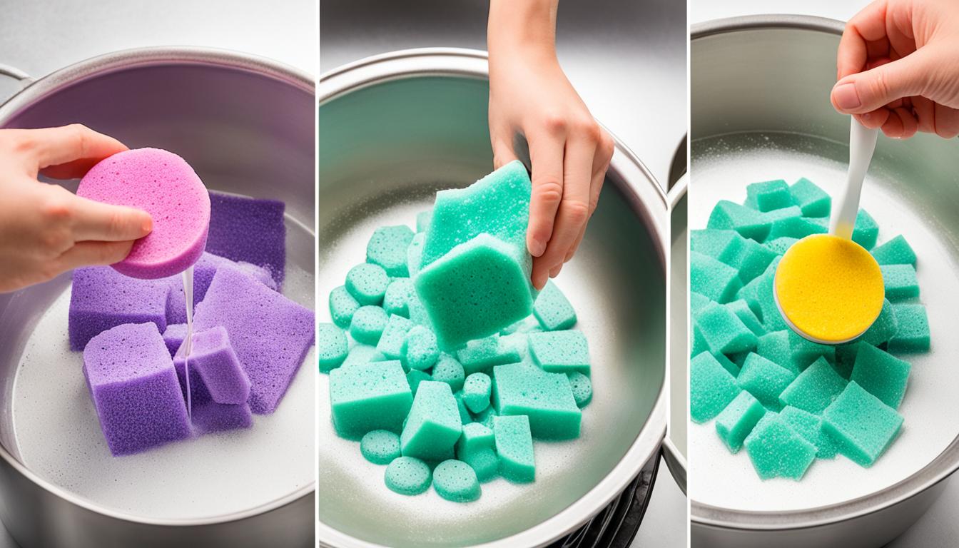 how to clean candy and other sticky stuff from a pot