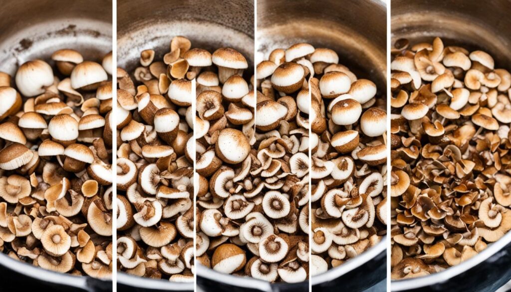 how to clean shiitake mushrooms