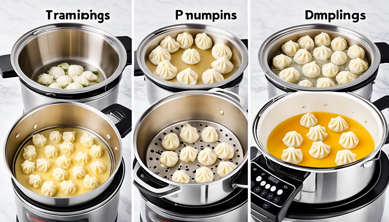 how to cook frozen dumplings boil steam microwave fry