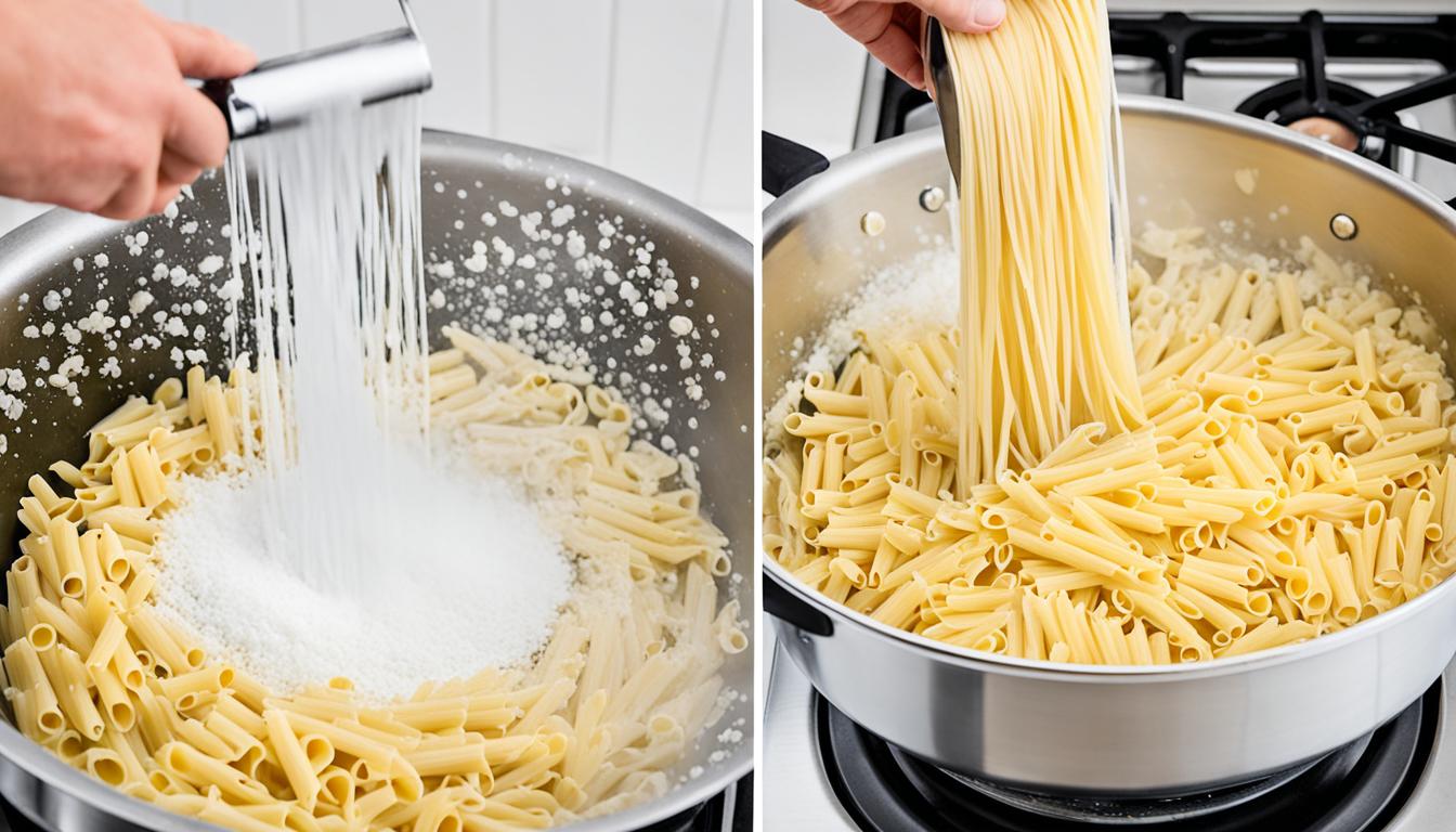 how to cook pasta salt water boiling tips the food lab