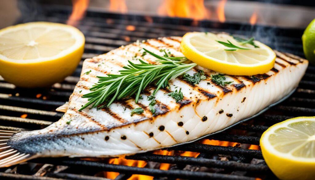 how to grill halibut fish