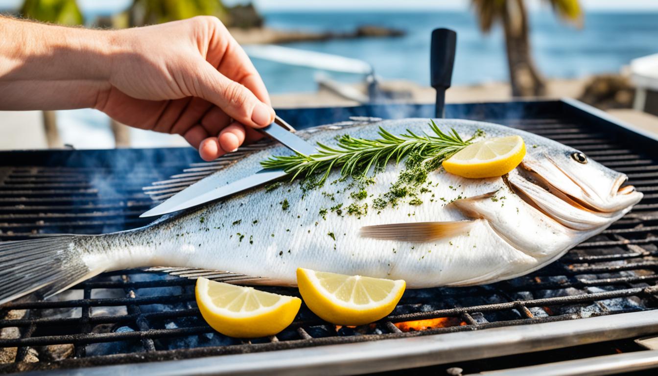 how to grill halibut fish