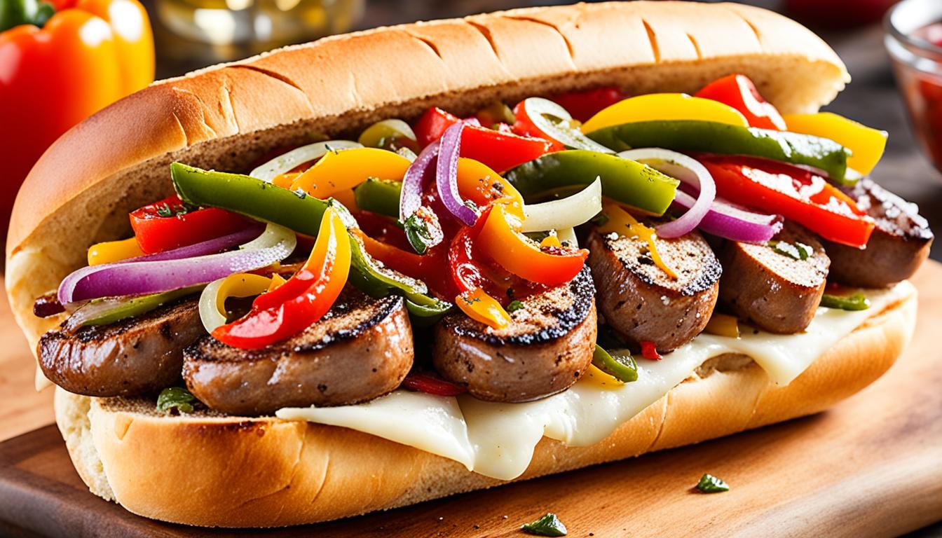 Italian Sausage with Peppers Sandwich Recipe