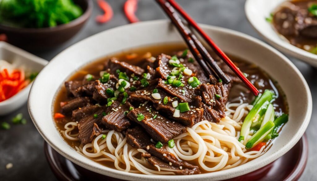 korean beef noodles recipe