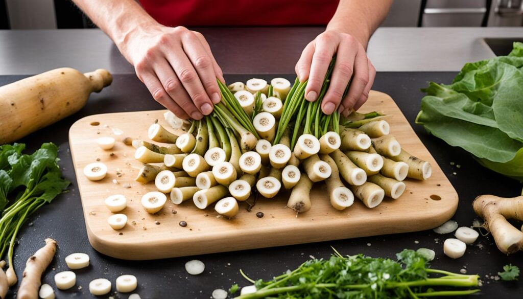 lotus root preparation