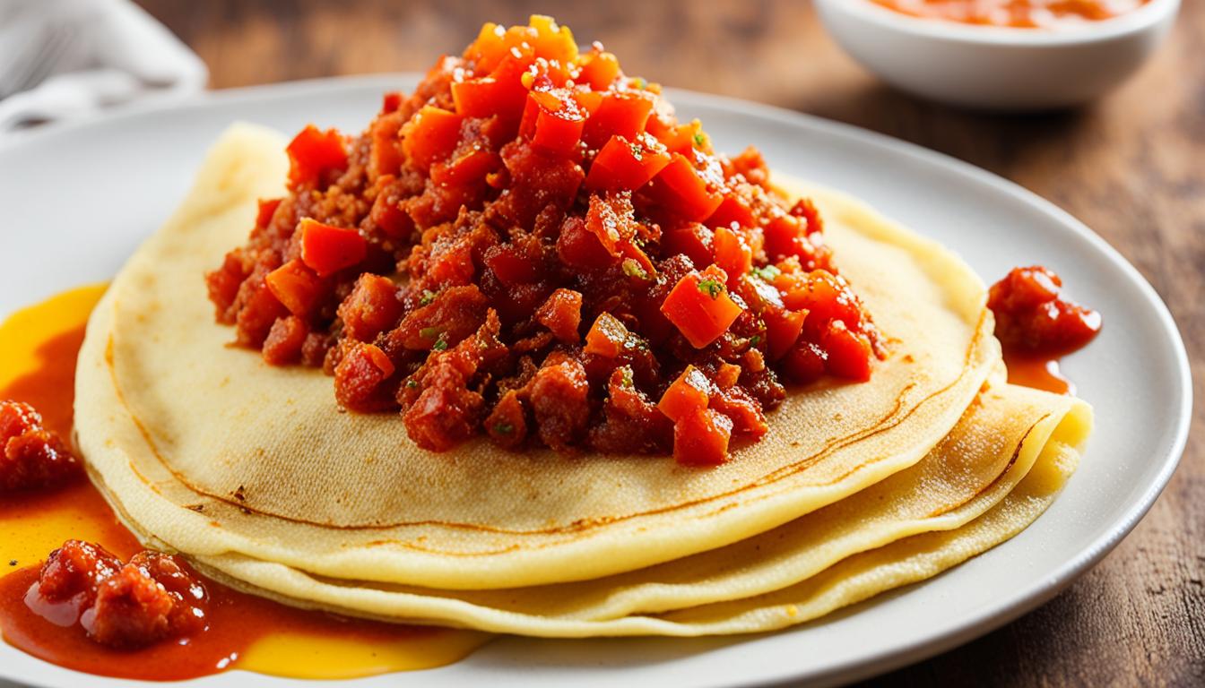 Masala Dosa: Savory Potato Rice & Lentil Crepe