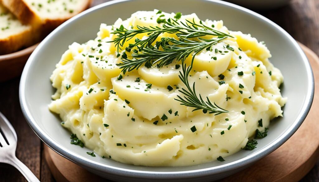 mashed potatoes