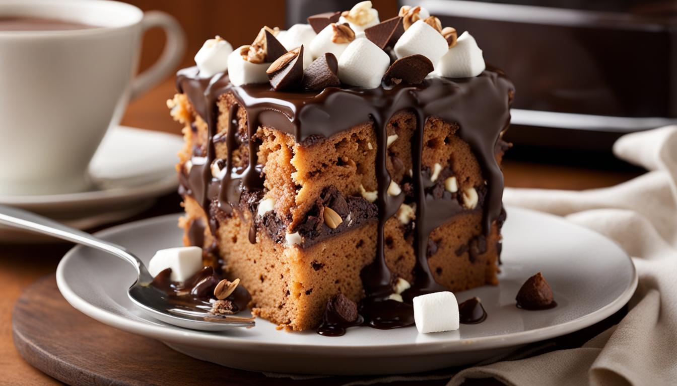 Microwave Rocky Road Sponge Cakes Recipe Guide