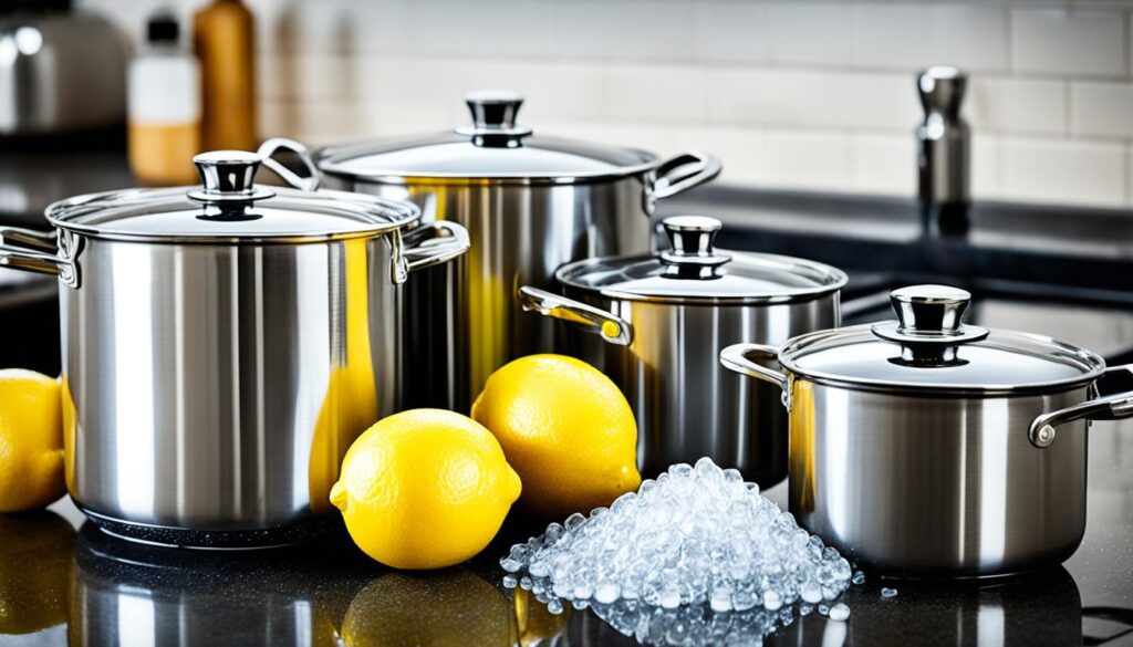 natural cleaners for stainless steel cookware