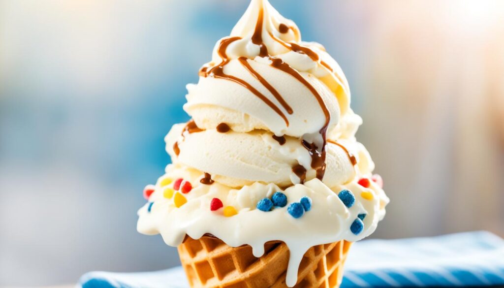 no churn vanilla ice cream image