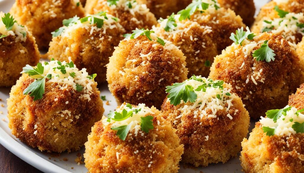 panko in meatballs