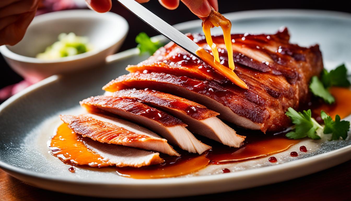 Peking Duck with Mandarin Pancakes & Plum Sauce