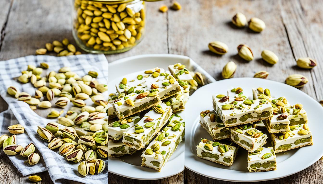 pistachio torrone candy how to make recipe