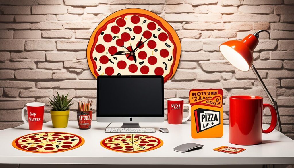 pizza-themed accessories