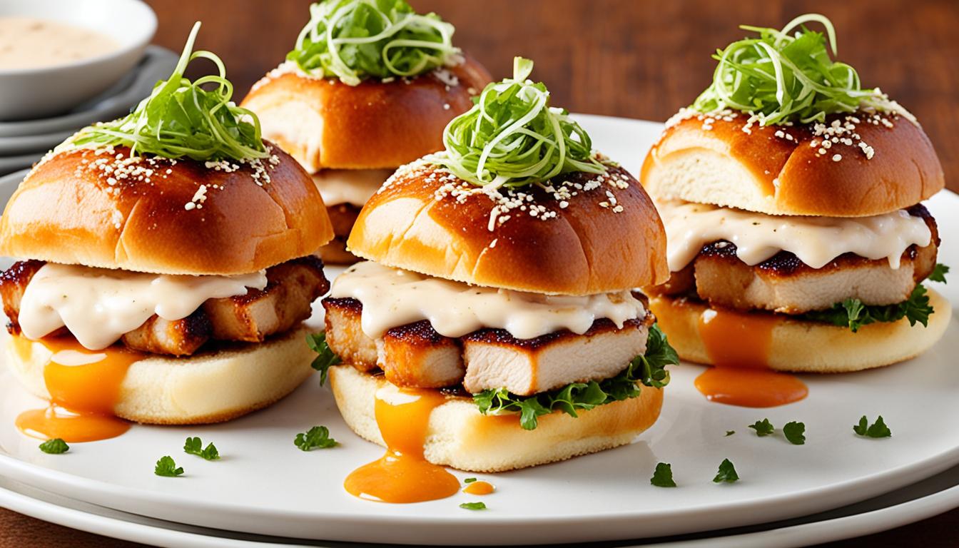 Pork Belly Buns with Spicy Mayo Recipe | Gourmet Delight