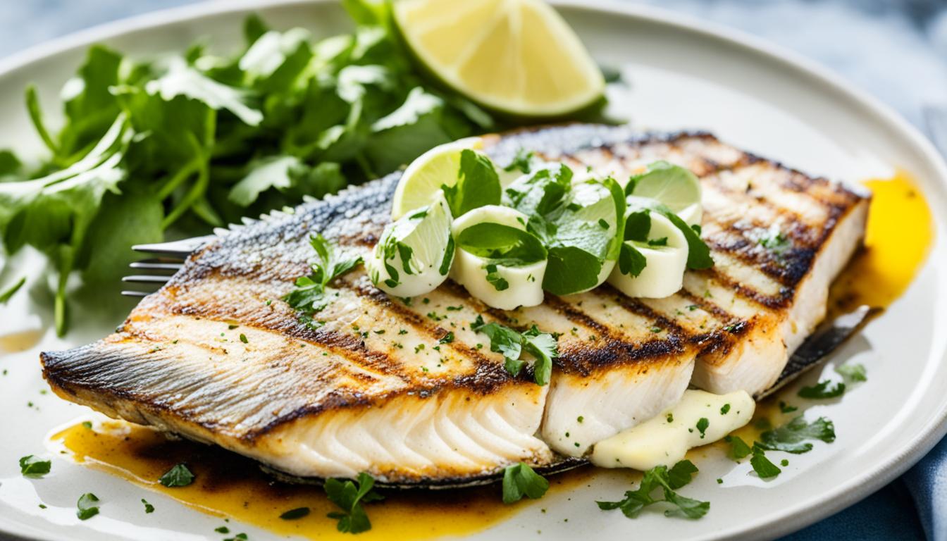 Quick Easy Bluefish Fillet & Lime Aioli Recipe