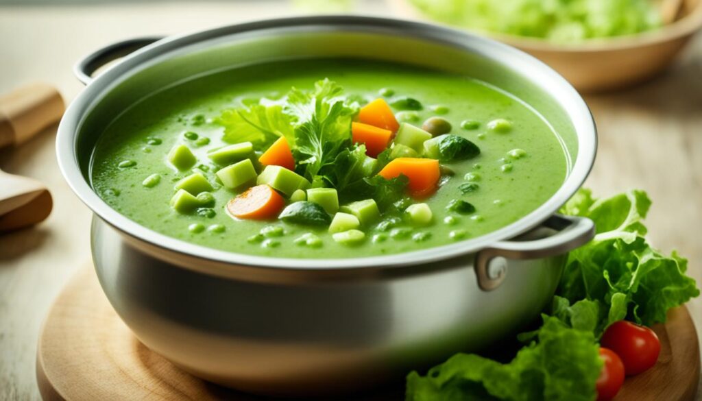 quick lettuce soup recipe