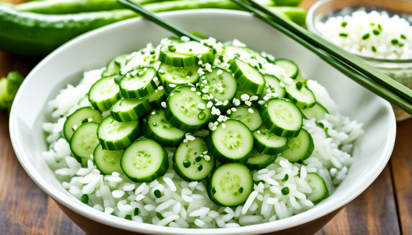 quick pickled cucumbers rice vinegar recipe