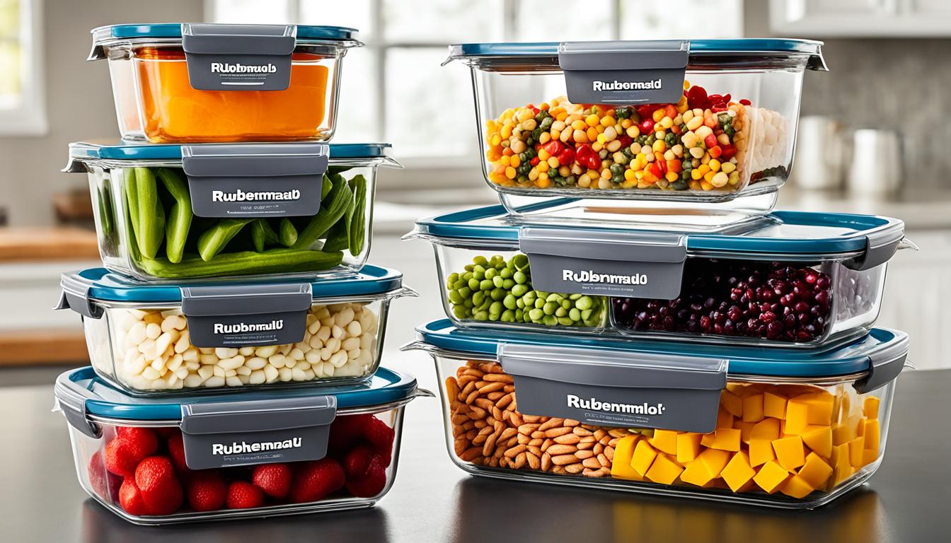 rubbermaid brilliance glass food storage containers sale amazon