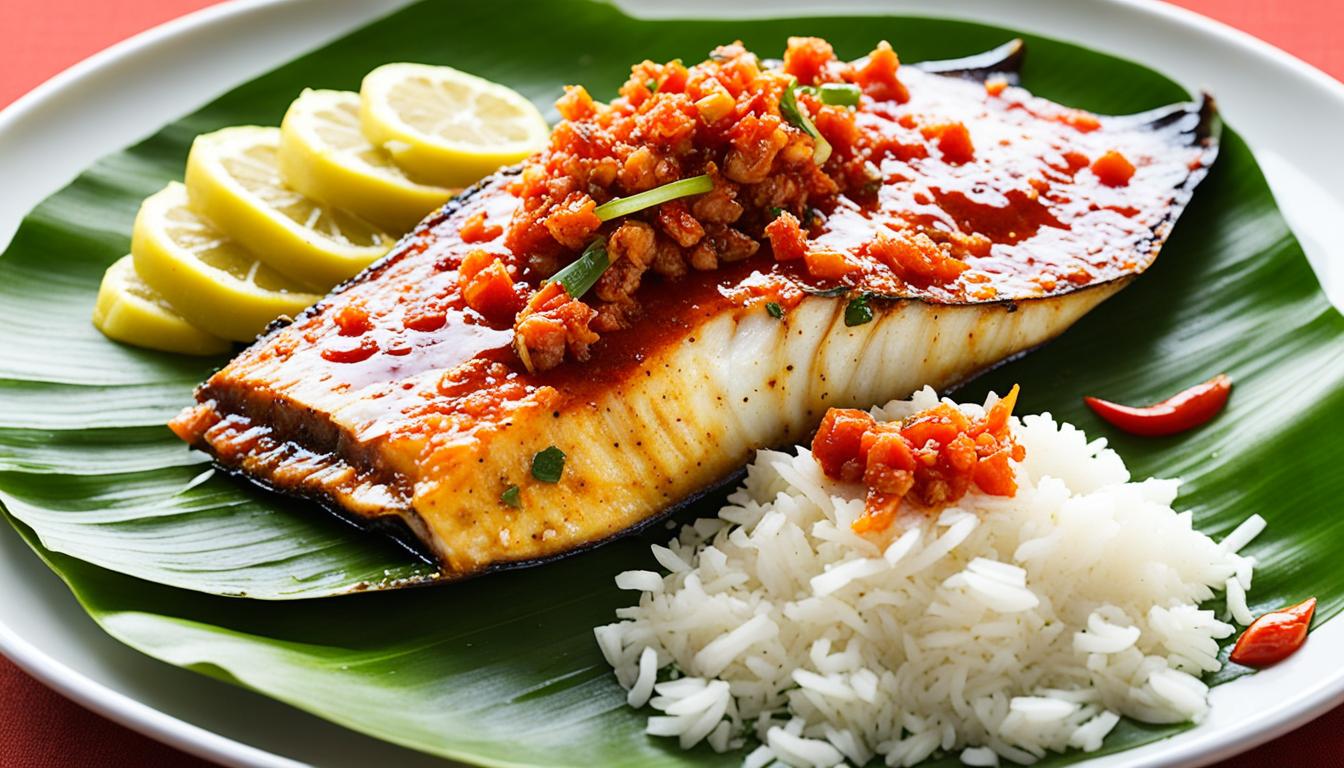 Savor Malaysian Portuguese Sambal Stingray Fish