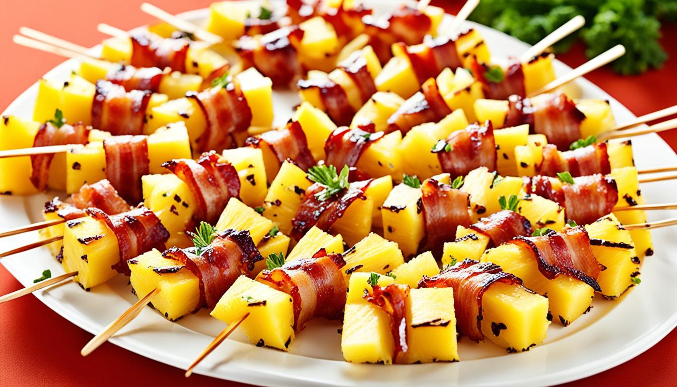 slow roasted bacon wrapped pineapple recipe