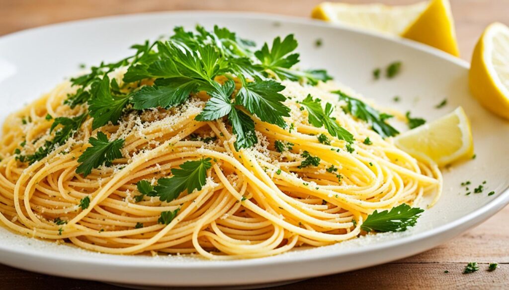 spaghetti con la bottarga ingredients