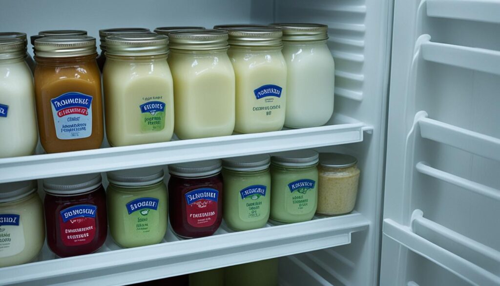 storing homemade crème fraiche