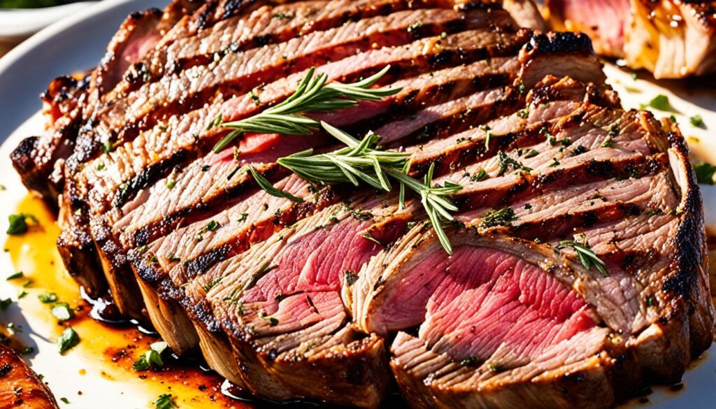 succulent grilled lamb image