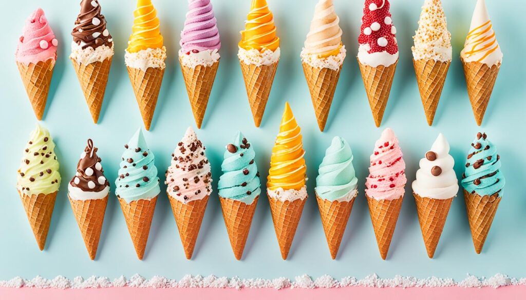 sugar cone variations