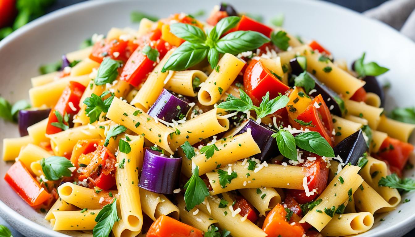 summer ratatouille with pasta recipe