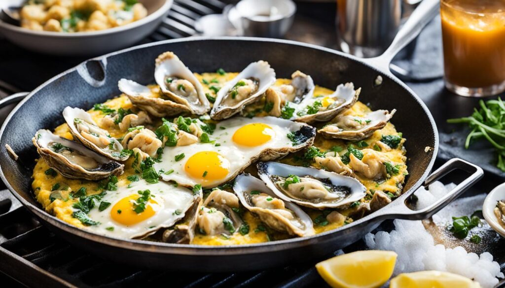 taiwanese oyster omelet