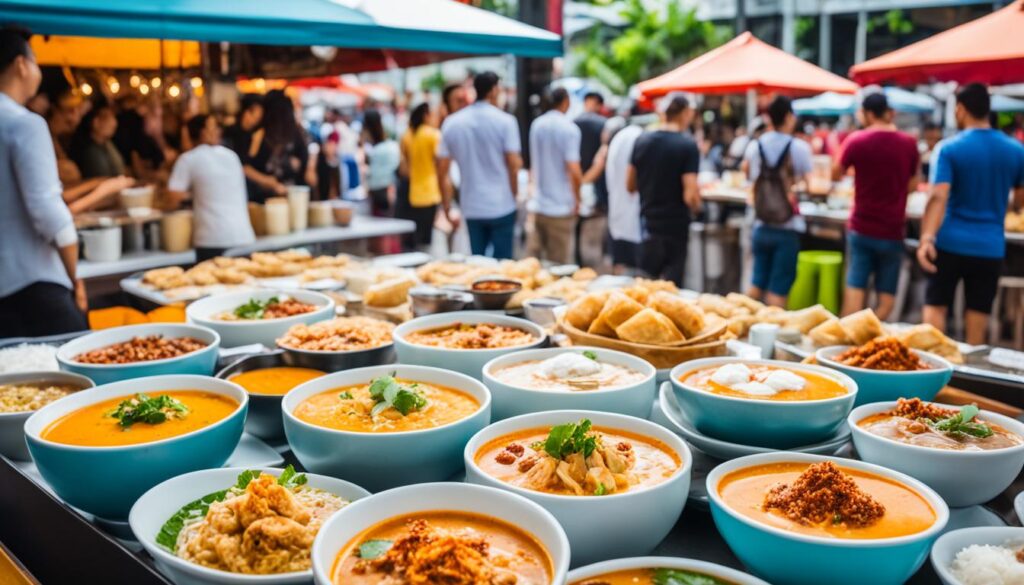 traditional Malaysian food and drinks