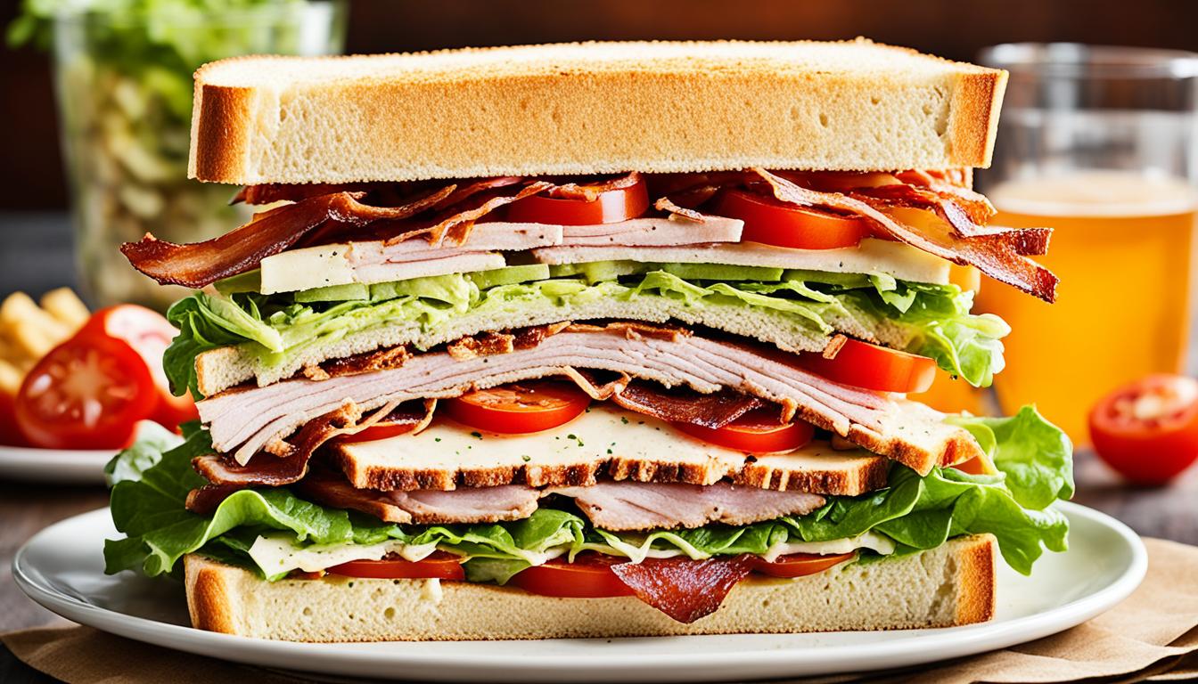 turkey club sandwich bacon pork belly mayo recipe