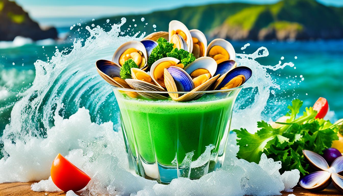 use clam juice as stock umami flavor enhancer