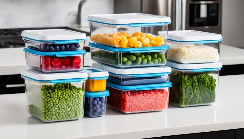 vacuum-sealed containers