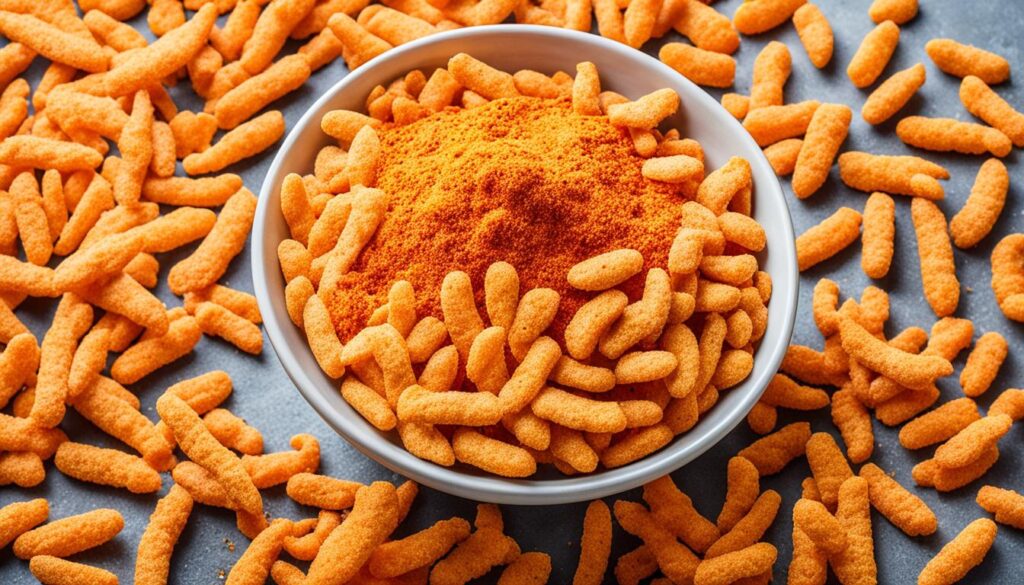 variations of homemade cheetos