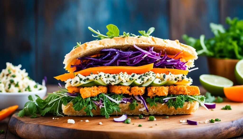 vegan sandwich