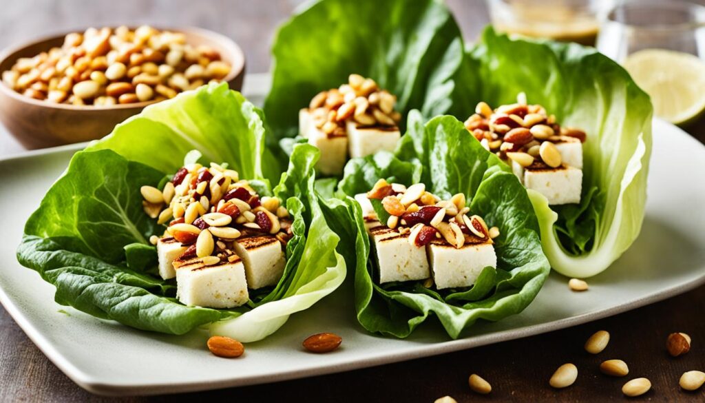 vegetarian lettuce wraps