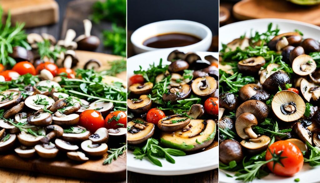 vegetarian mushroom recipes