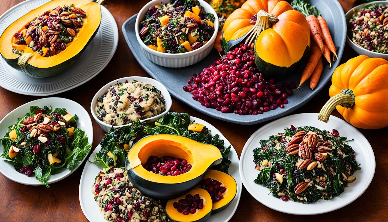 vegetarian thanksgiving menu