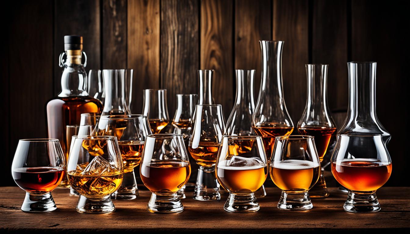 whisky tasting glasses