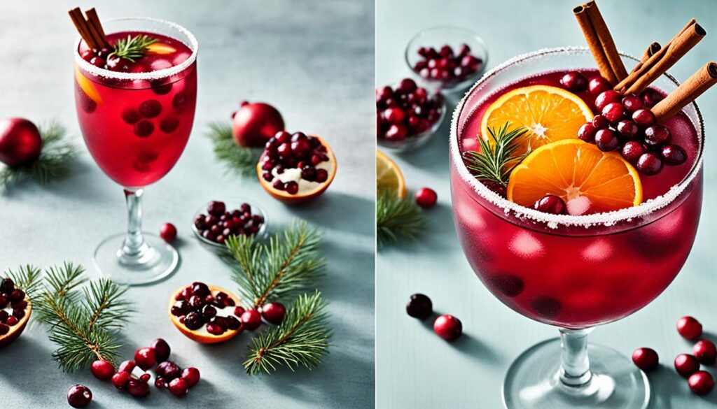 winter fruit cocktail