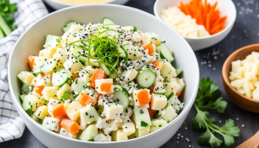 authentic Japanese potato salad