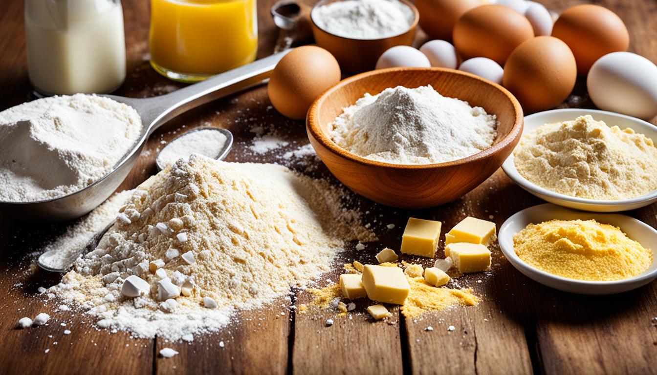 basic essential baking ingredients