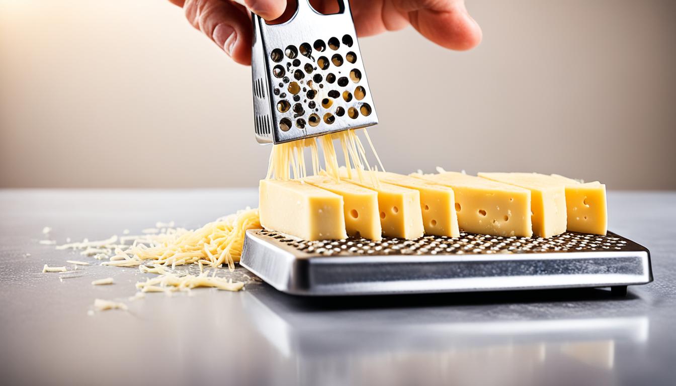 best way grate cheese