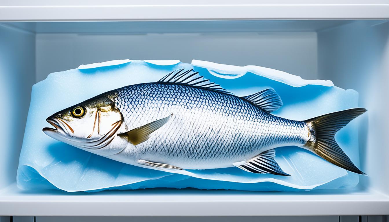 best way to store fish refrigerator ice packs